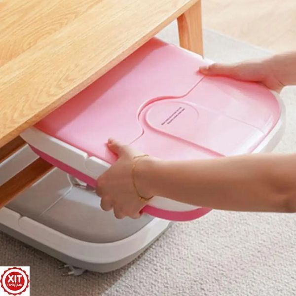 Гідромасажна ванна для ніг 5л, Multifunction Footbath RF368Z / Складана ванна для ніг / Масажер-ванна 0234569807 фото