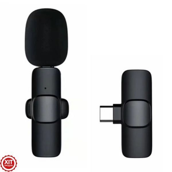 Мікрофон петличний бездротовий K8 для смартфона з Type-C / Мікрофон з прищіпкою / Петличка 0234566999 фото