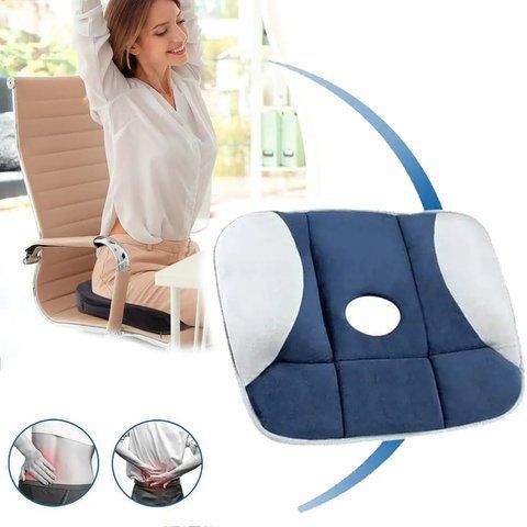 Ортопедична подушка для хребта Pure Posture / Подушка для сидіння, розвантаження хребта  0234562149 фото