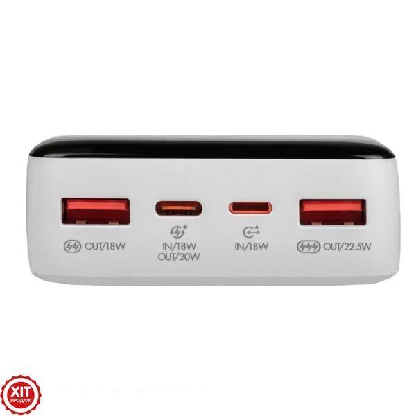 Повербанк на 20000мАг, 2хUSB, 22.5Вт, PQ22 / Зовнішній акумулятор / Павербанк для телефону / PowerBank  0345602733 фото