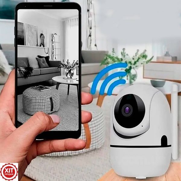 WiFi камера відеоспостереження з нічним баченням, YCC365Plus, Білий / Вайфай камера спостереження / Відеоняня  023457751401 фото