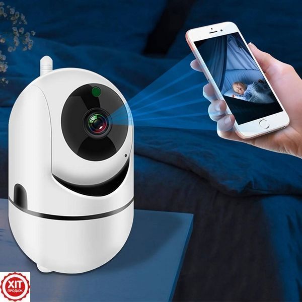 WiFi камера відеоспостереження з нічним баченням, YCC365Plus, Білий / Вайфай камера спостереження / Відеоняня  023457751401 фото