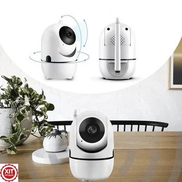 WiFi камера відеоспостереження з нічним баченням, YCC365Plus, Білий / Вайфай камера спостереження / Відеоняня  023457751401 фото