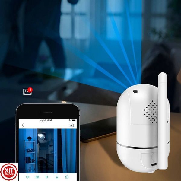 WiFi камера відеоспостереження з нічним баченням, YCC365Plus, Білий / Вайфай камера спостереження / Відеоняня  023457751401 фото