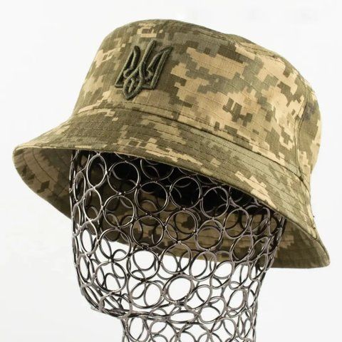Панама чоловіча, 56-58 розмір, Піксель / Панама тактична / Панамка на голову / Літня панамка 0234572493 фото