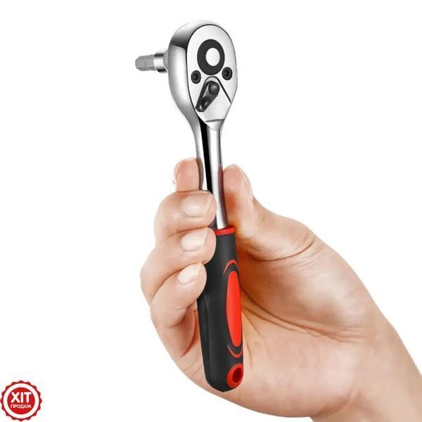Набір інструментів 46 предметів в кейсі PIECE TOOL SET / Автомобільний набір головок з тріскачкою  0234565632 фото