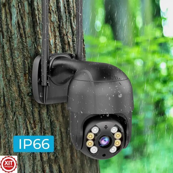 WIFI камера відеоспостереження 4MP, A8 / Вулична камера з датчиком руху / Поворотна камера спостереження  0234574941 фото