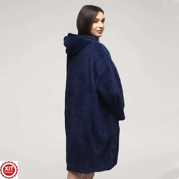 Толстовка з капюшоном HUGGLE HOODIE / Худі з капюшоном і рукавами / Толстовка - плед з капюшоном  0123461391 фото